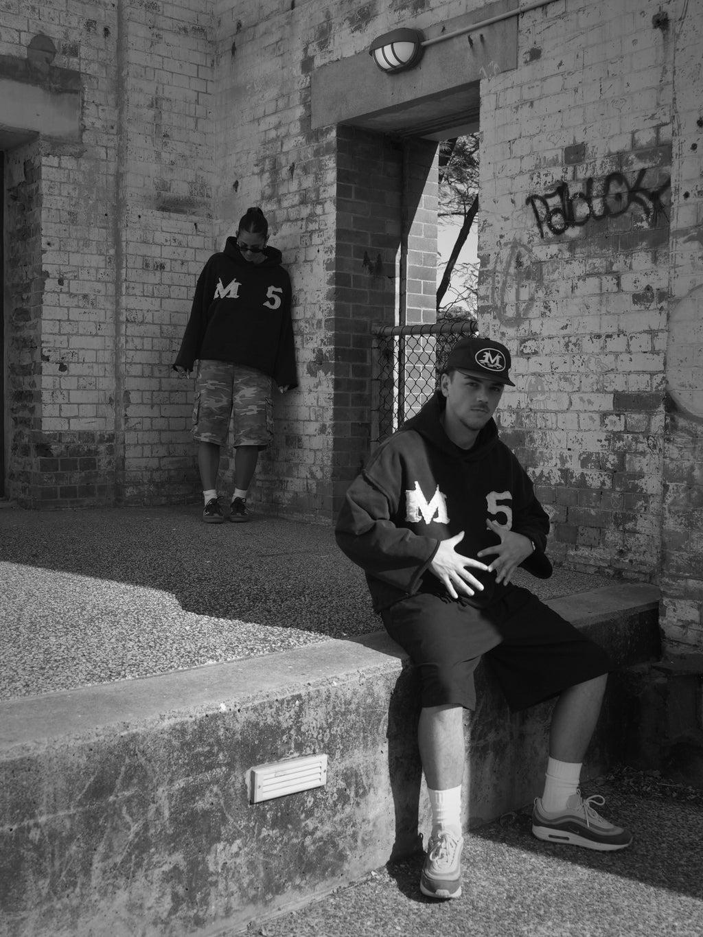 Motion Five Raw Edge Hoodie