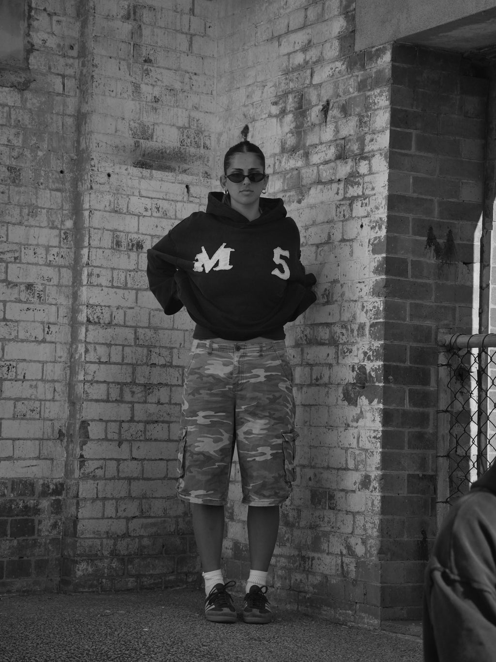Motion Five Raw Edge Hoodie