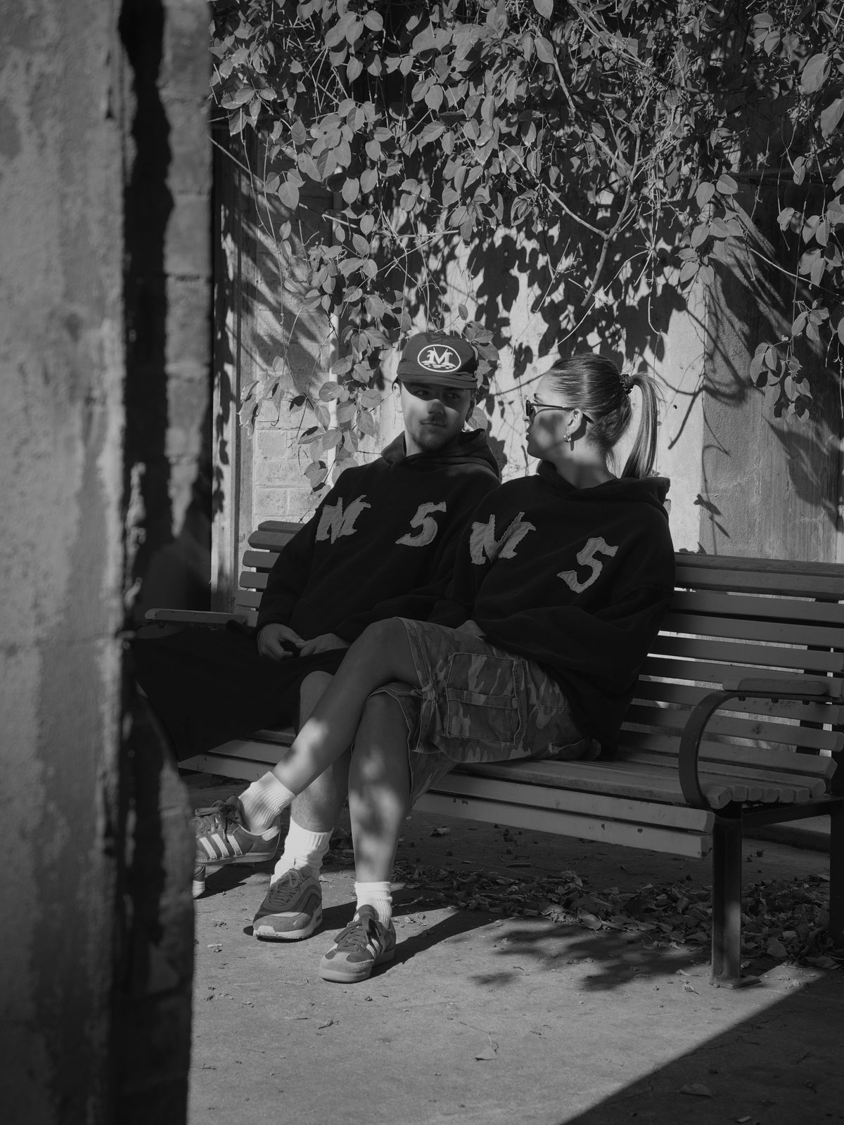 Motion Five Raw Edge Hoodie