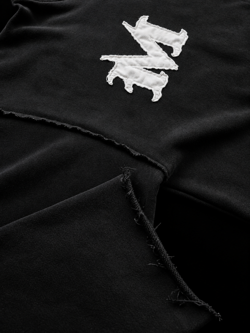 Motion Five Raw Edge Hoodie